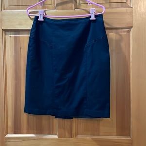 Black pencil skirt
